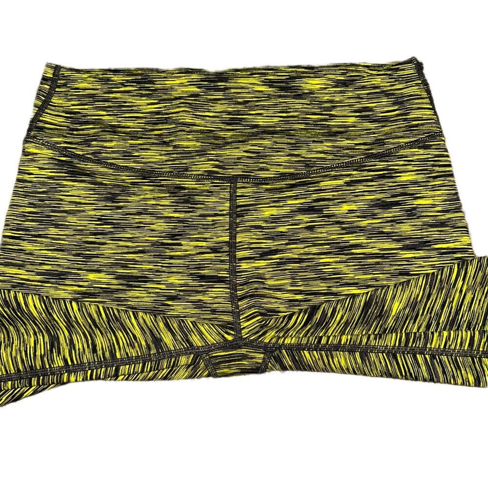 Fabletics Define PowerHold Mid-Rise Capri Neon Stripe Size Small - Picture 9 of 10